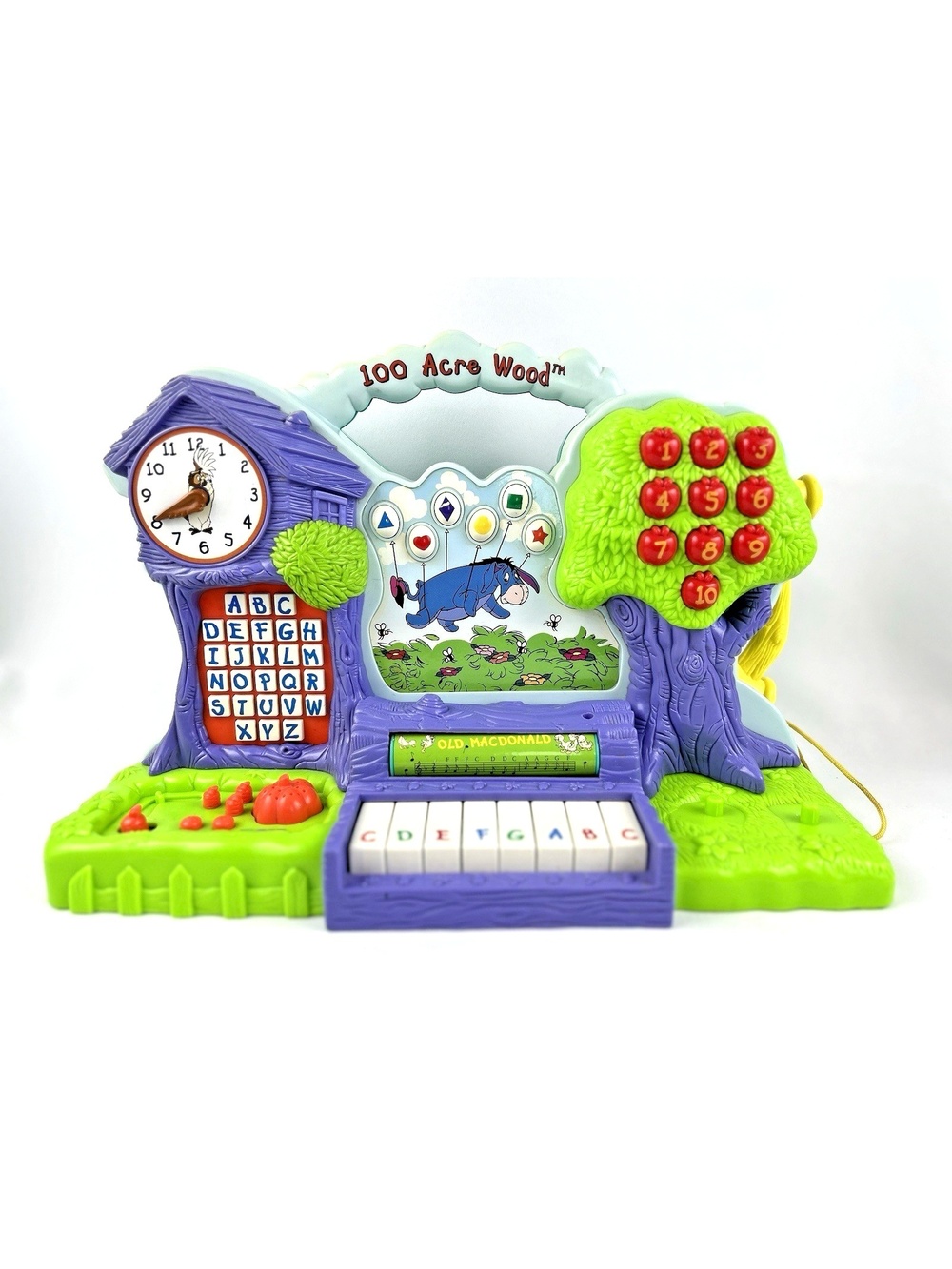 Vintage Tiger Disney Winnie The Pooh 100 Acre Woods Interactive Play set *READ*